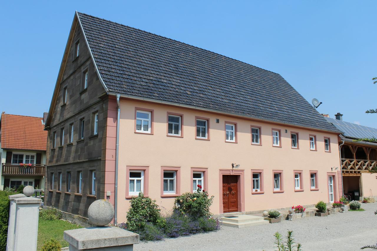 Ferienwohnung Landurlaub Jung Ohrenbach Exterior foto